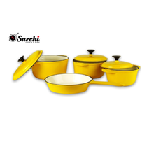 Enameled Cast Iron cookware set Choice of Color